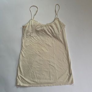 Cream dress cami